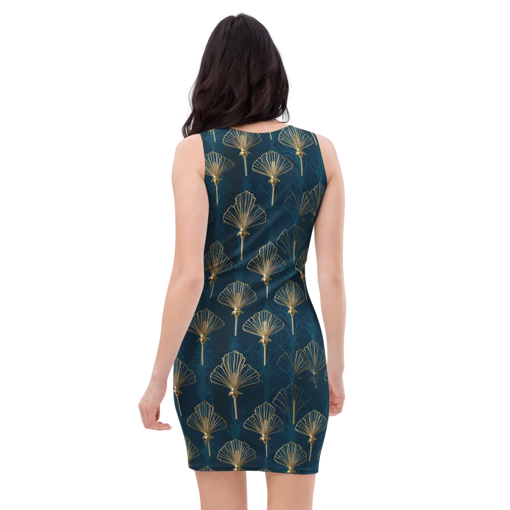 Midnight Folly on Bodycon Dress — Back
