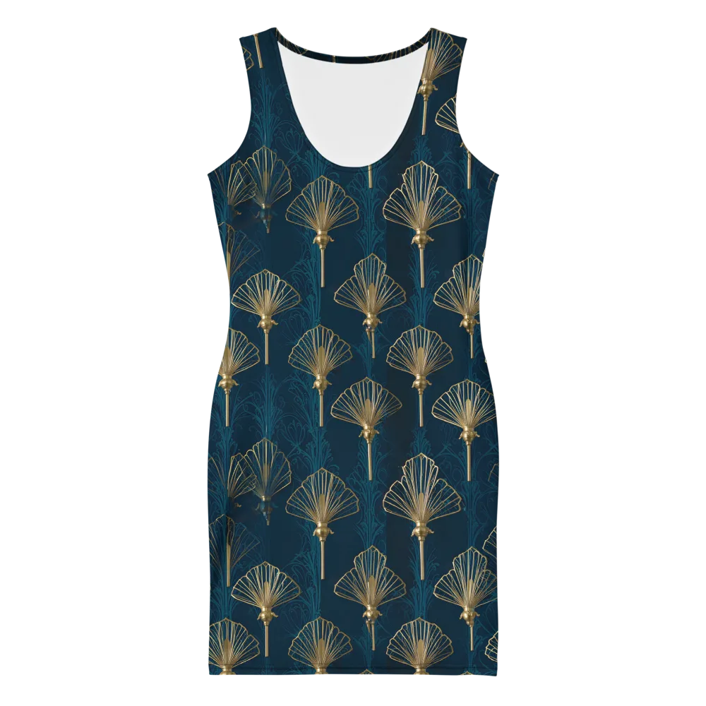 Midnight Folly on Bodycon Dress — Front