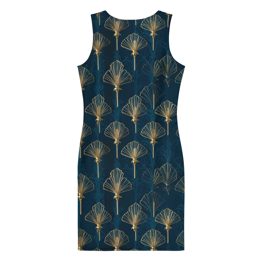 Midnight Folly on Bodycon Dress — Back