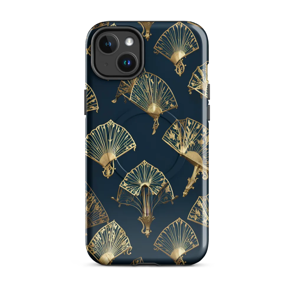Gilded Fan Salon on MagSafe Tough Case for iPhone® — Front