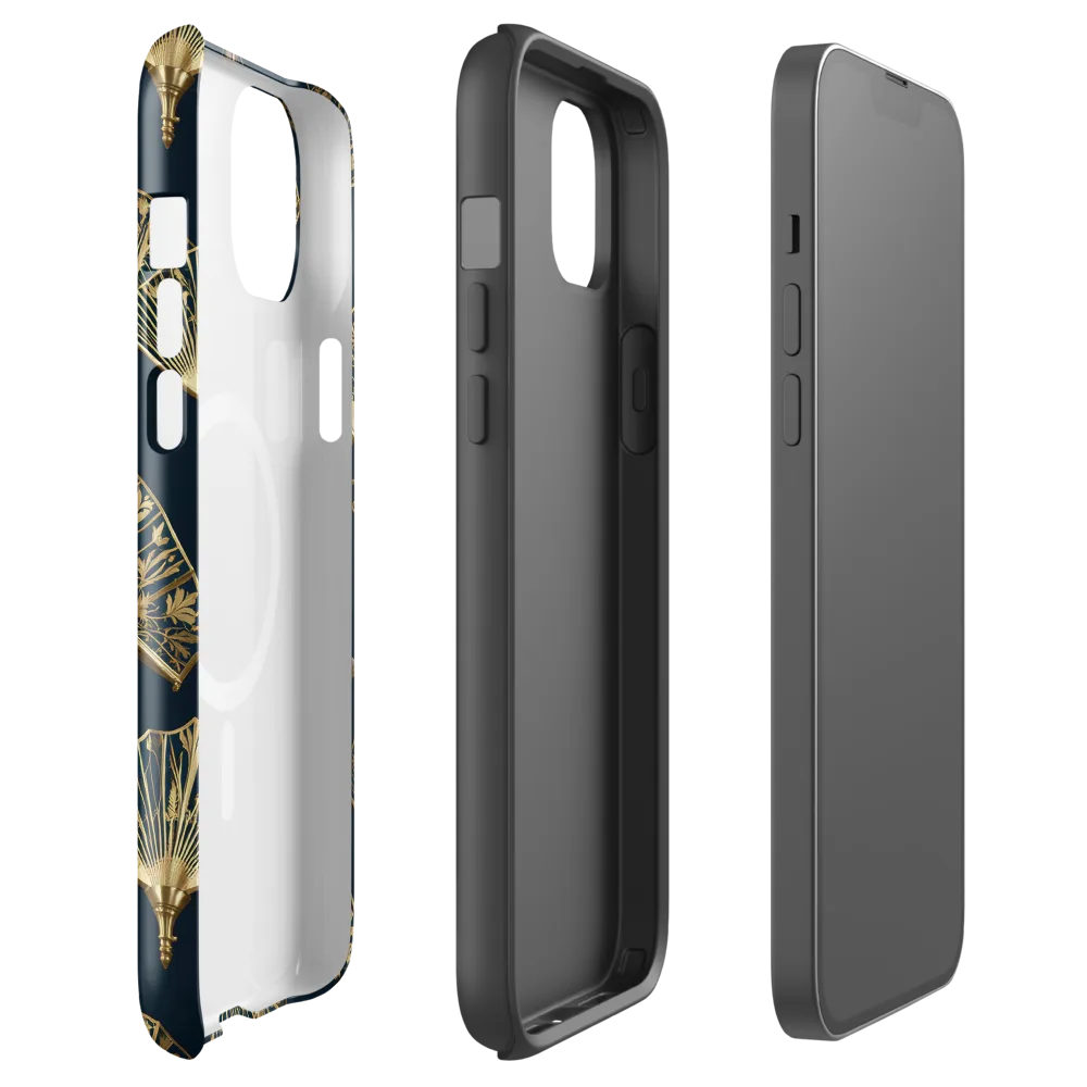 Gilded Fan Salon on MagSafe Tough Case for iPhone® — Front