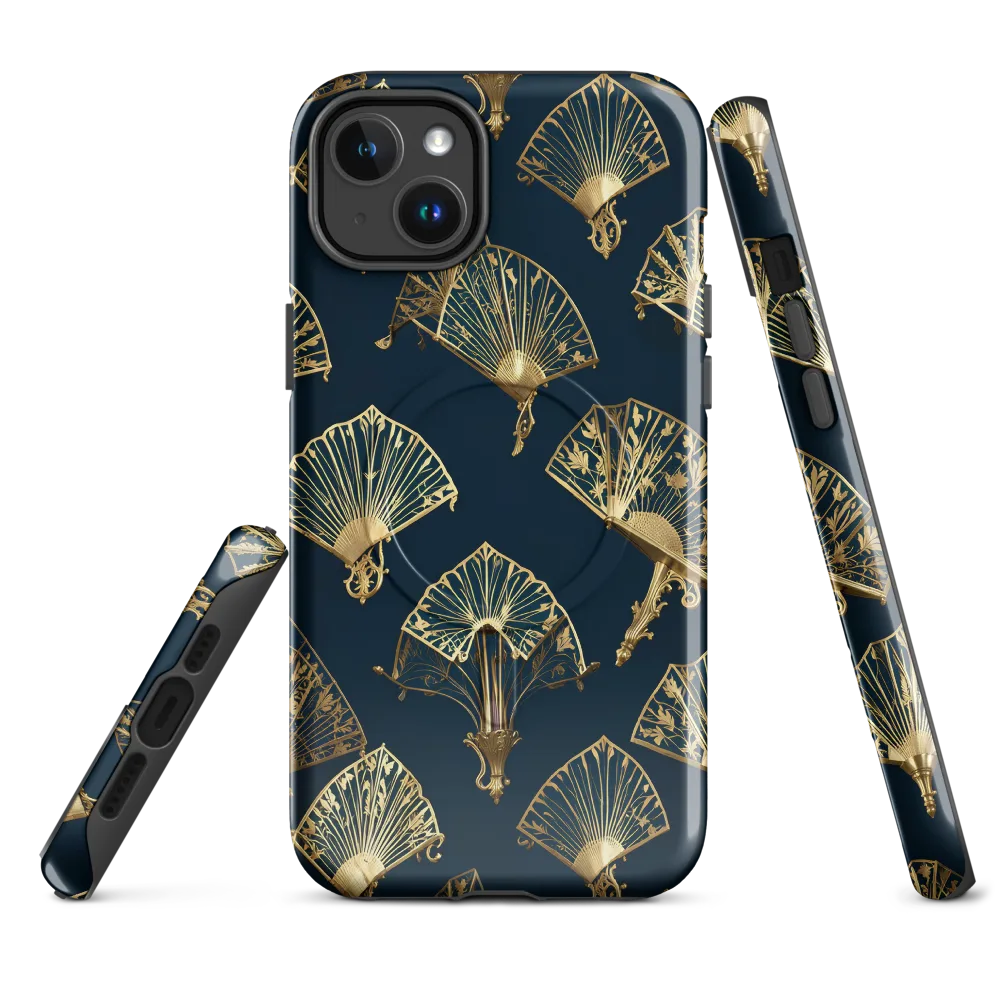 Gilded Fan Salon on MagSafe Tough Case for iPhone® — Front