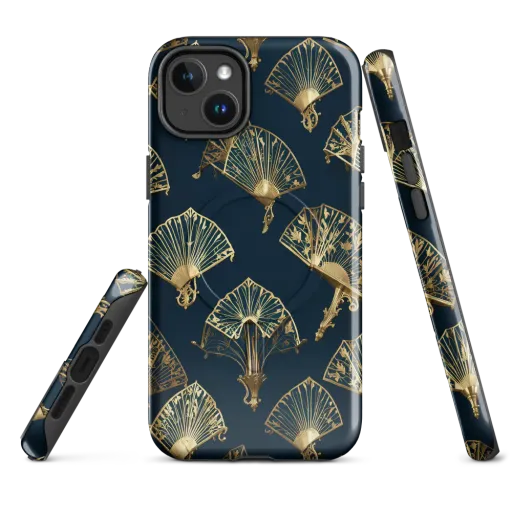 Gilded Fan Salon on a MagSafe Tough Case for iPhone®