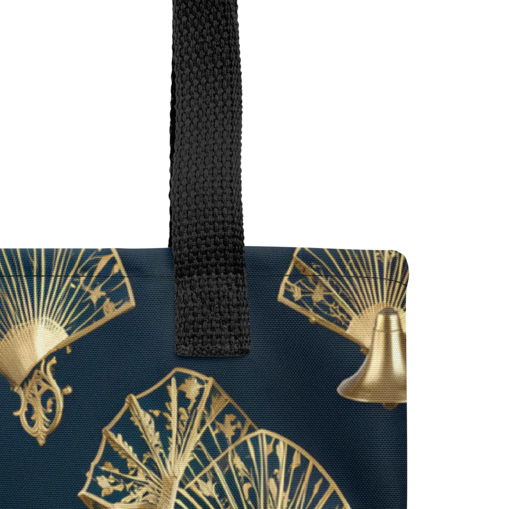 Gilded Fan Salon on Tote Bag — Product details