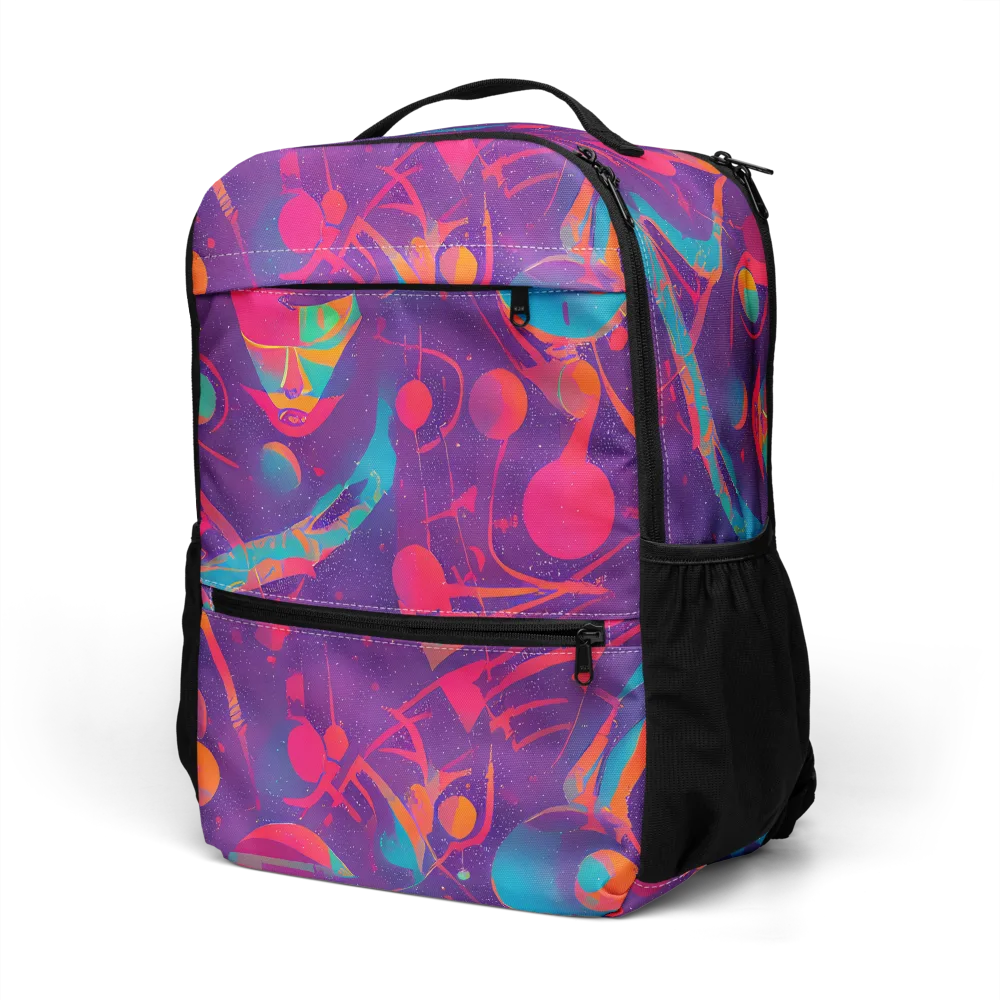 Spheric Rhapsody on Utility Backpack — Left Front