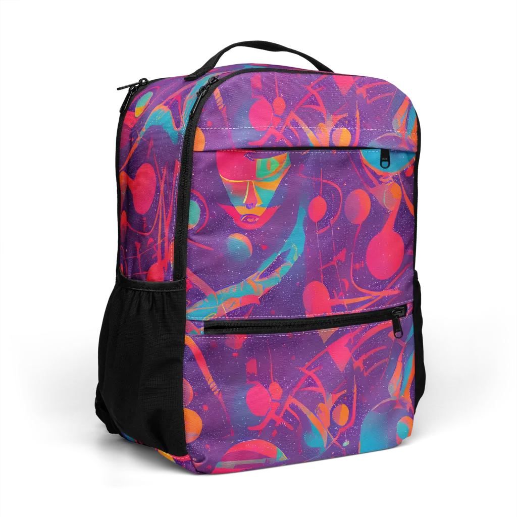 Spheric Rhapsody on Utility Backpack — Right Front
