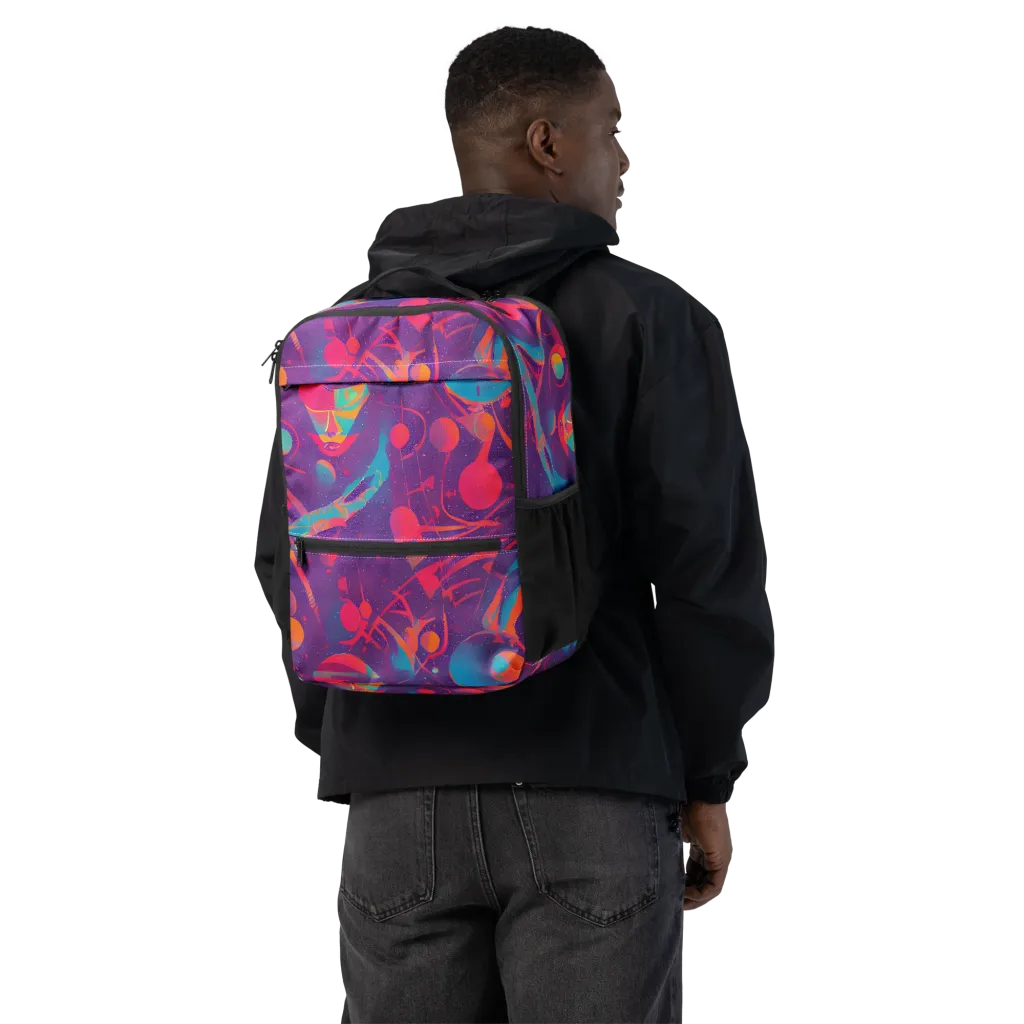Spheric Rhapsody on Utility Backpack — Back