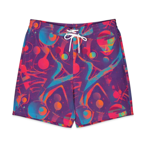 Spheric Rhapsody on a Men's Board Shorts