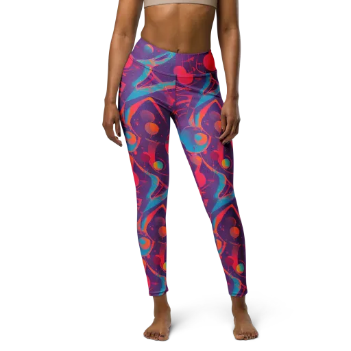Spheric Rhapsody on a Yoga Leggings