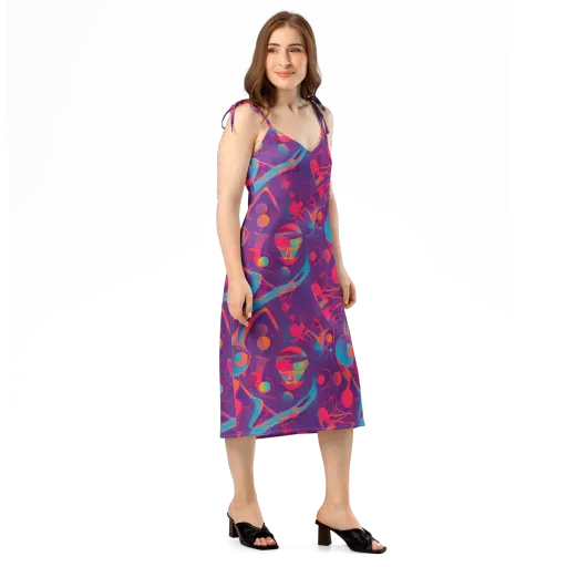 Spheric Rhapsody on a Slip Dress