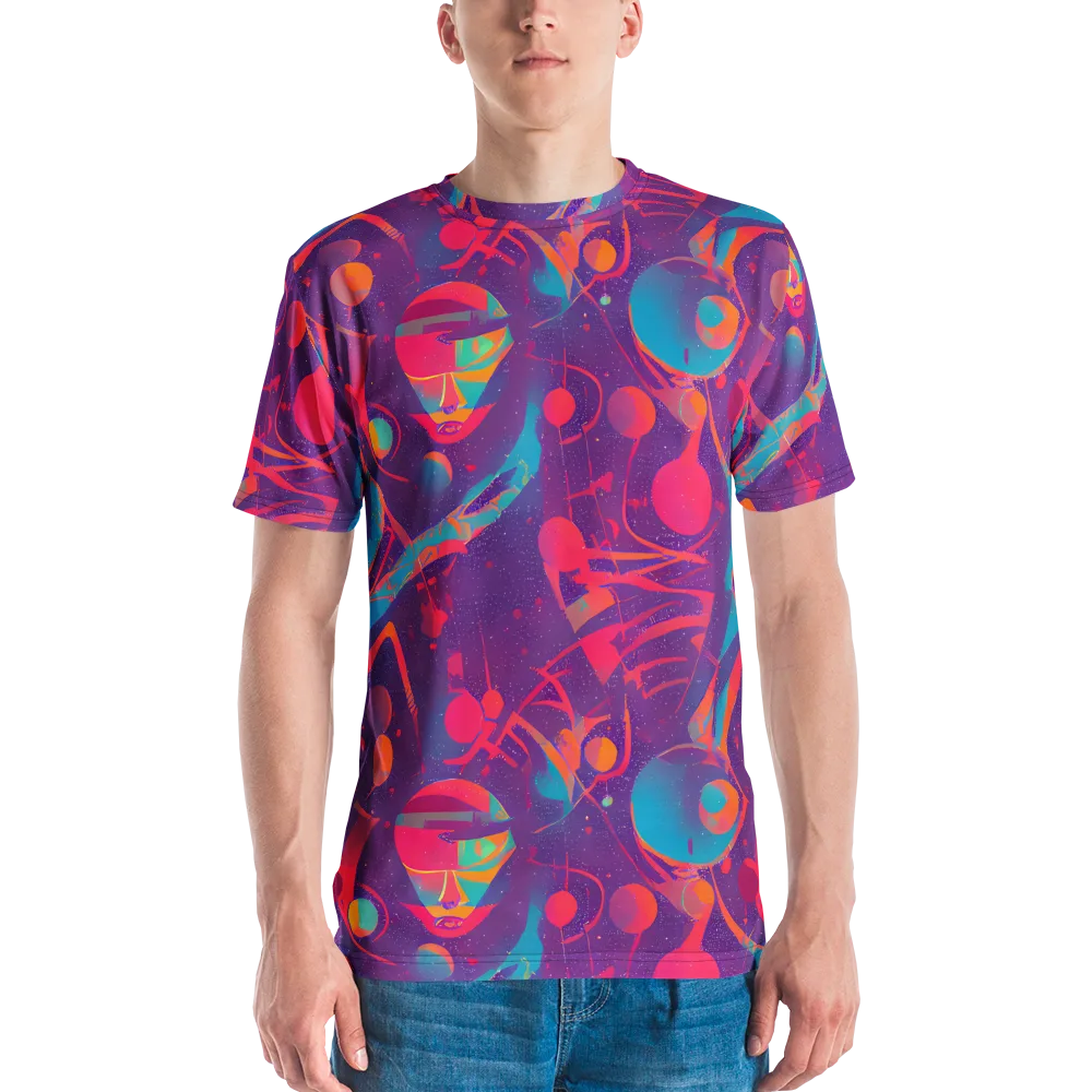 Spheric Rhapsody on Men's Crew Neck T-Shirt — Front