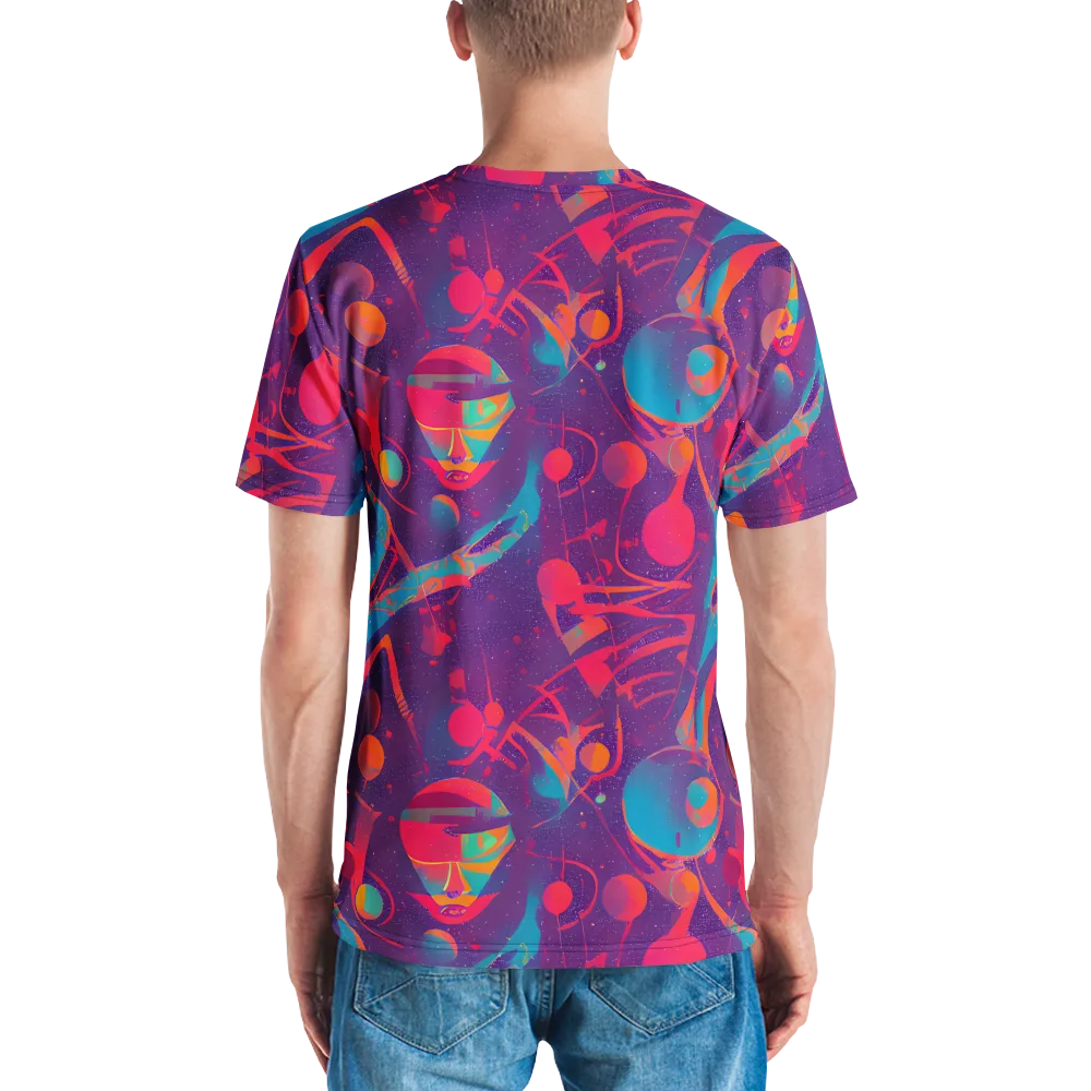 Spheric Rhapsody on Men's Crew Neck T-Shirt — Back