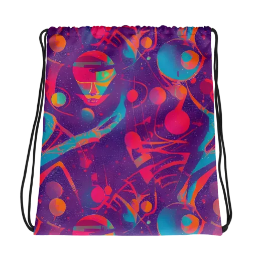 Spheric Rhapsody on a Drawstring Bag