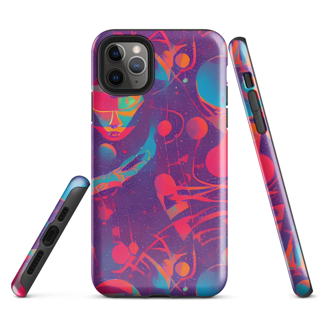 Spheric Rhapsody on Tough Case for iPhone® — Front