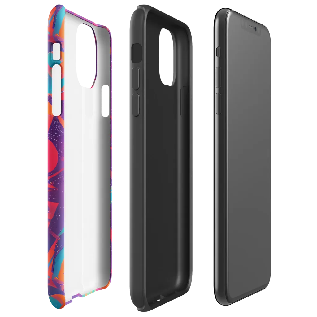 Spheric Rhapsody on Tough Case for iPhone® — Right