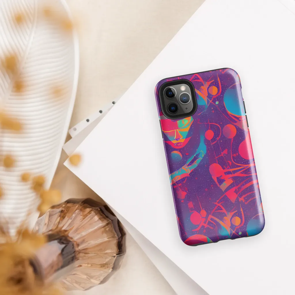 Spheric Rhapsody on Tough Case for iPhone® — Front