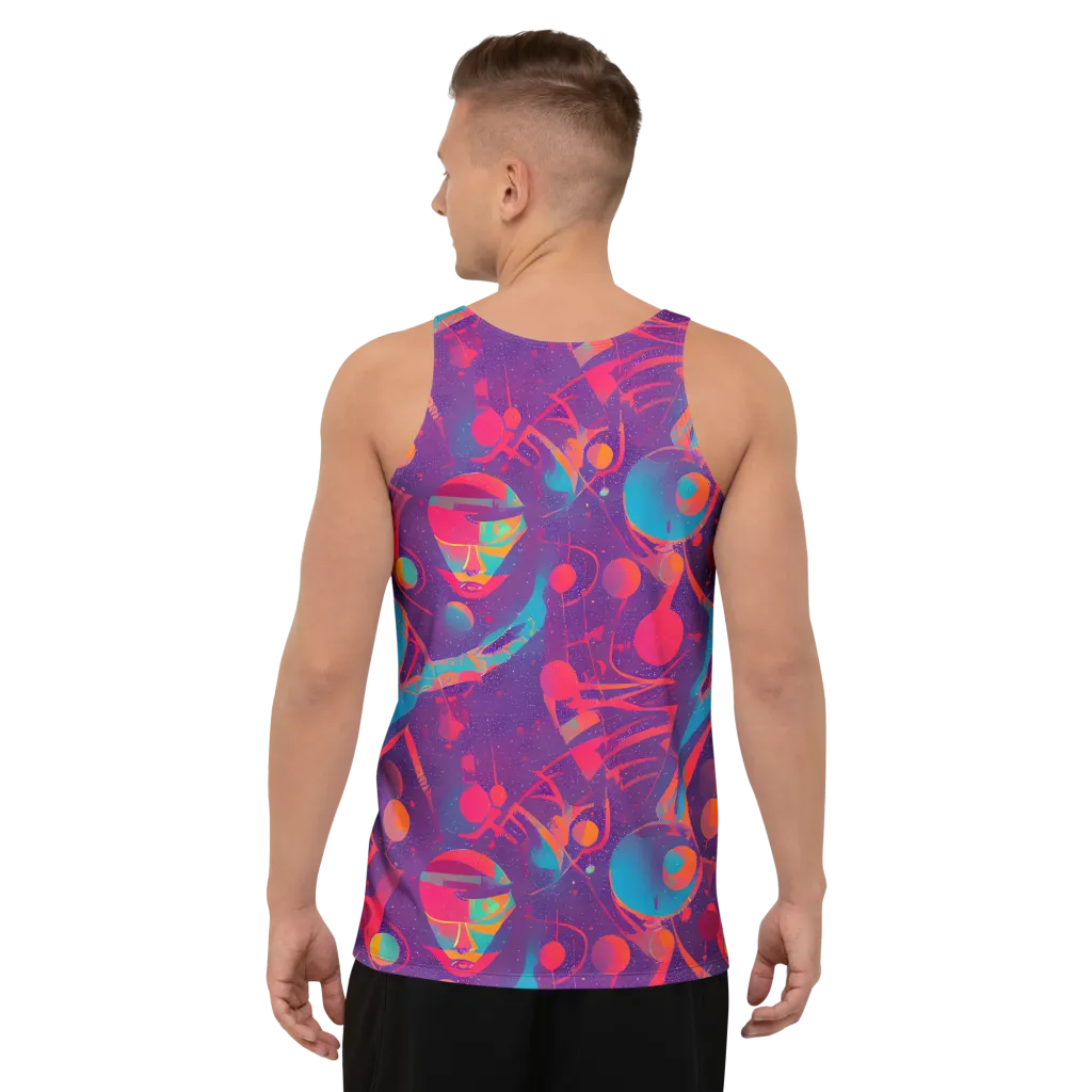 Spheric Rhapsody on Men's Tank Top — Back