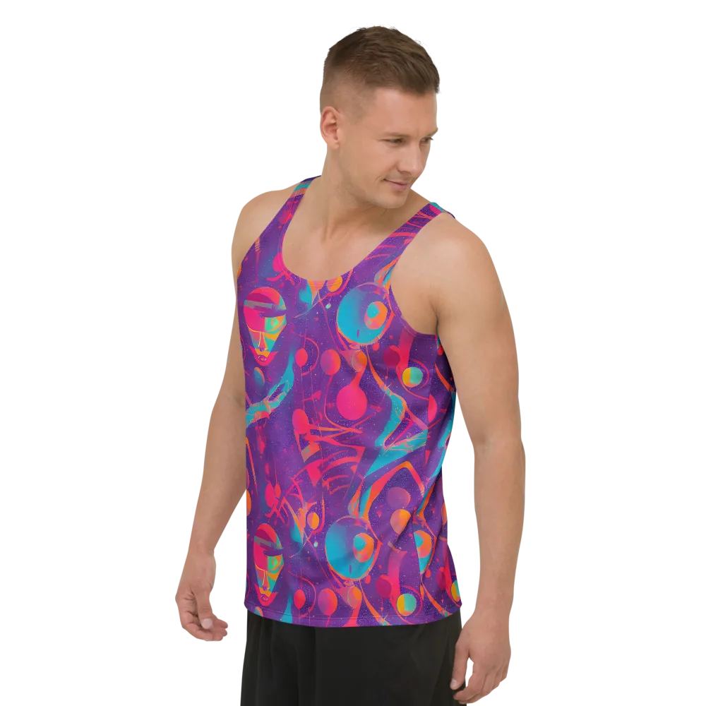 Spheric Rhapsody on Men's Tank Top — Left Front