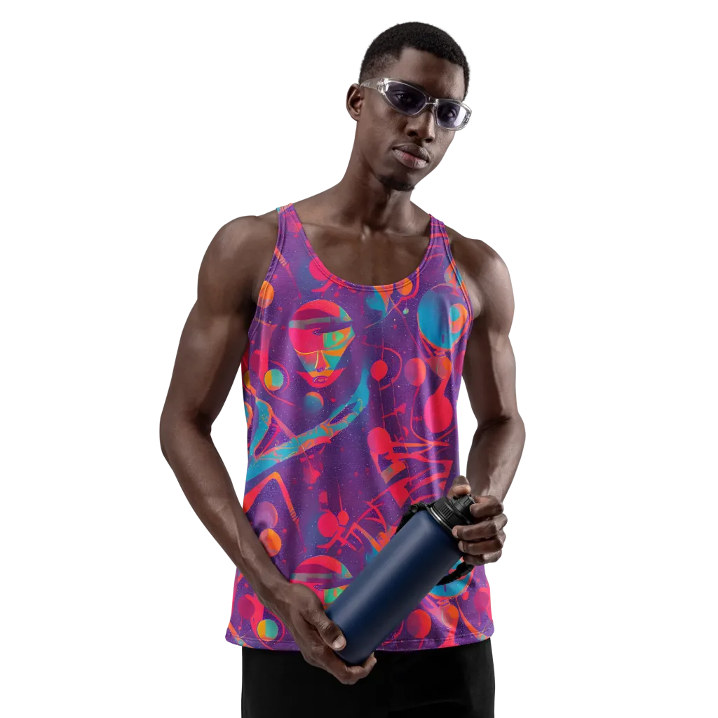 Spheric Rhapsody on Men's Tank Top — Front