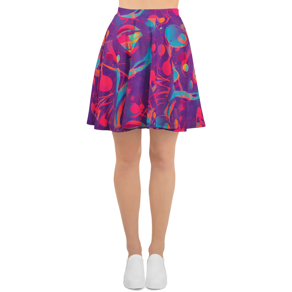 Spheric Rhapsody on Skater Skirt — Front
