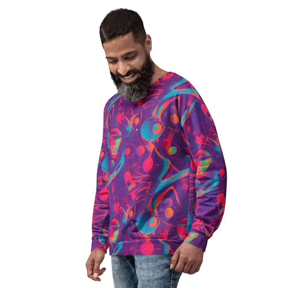 Spheric Rhapsody on Sweatshirt — Left Front
