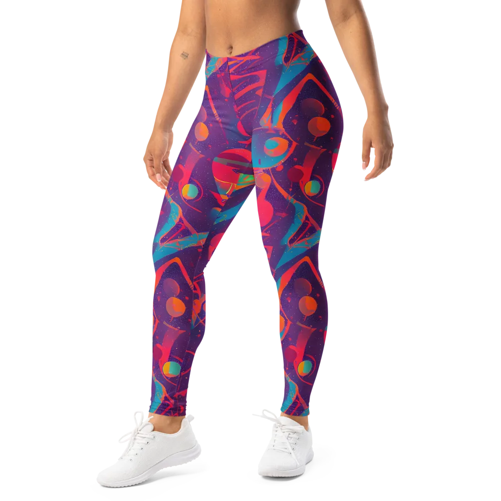 Spheric Rhapsody on Leggings — Left Front