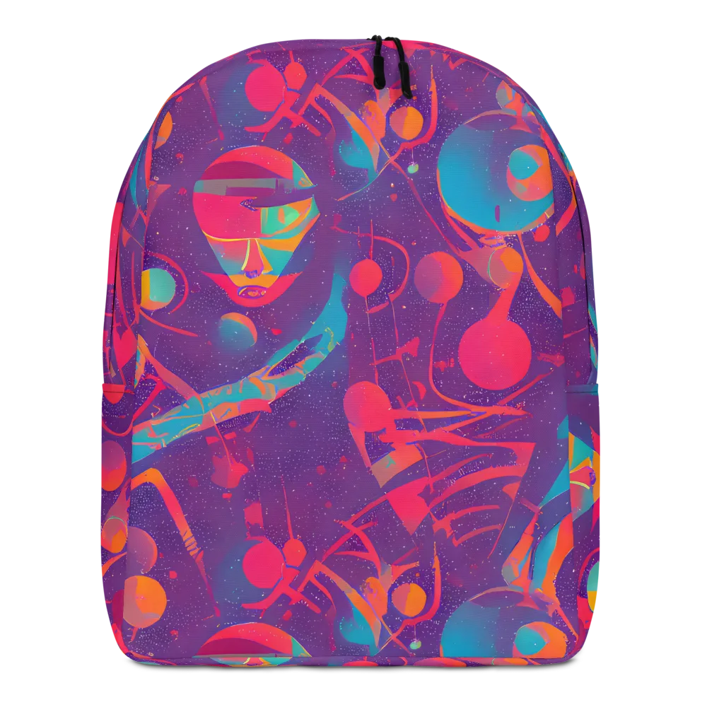 Spheric Rhapsody on Minimalist Backpack — Front