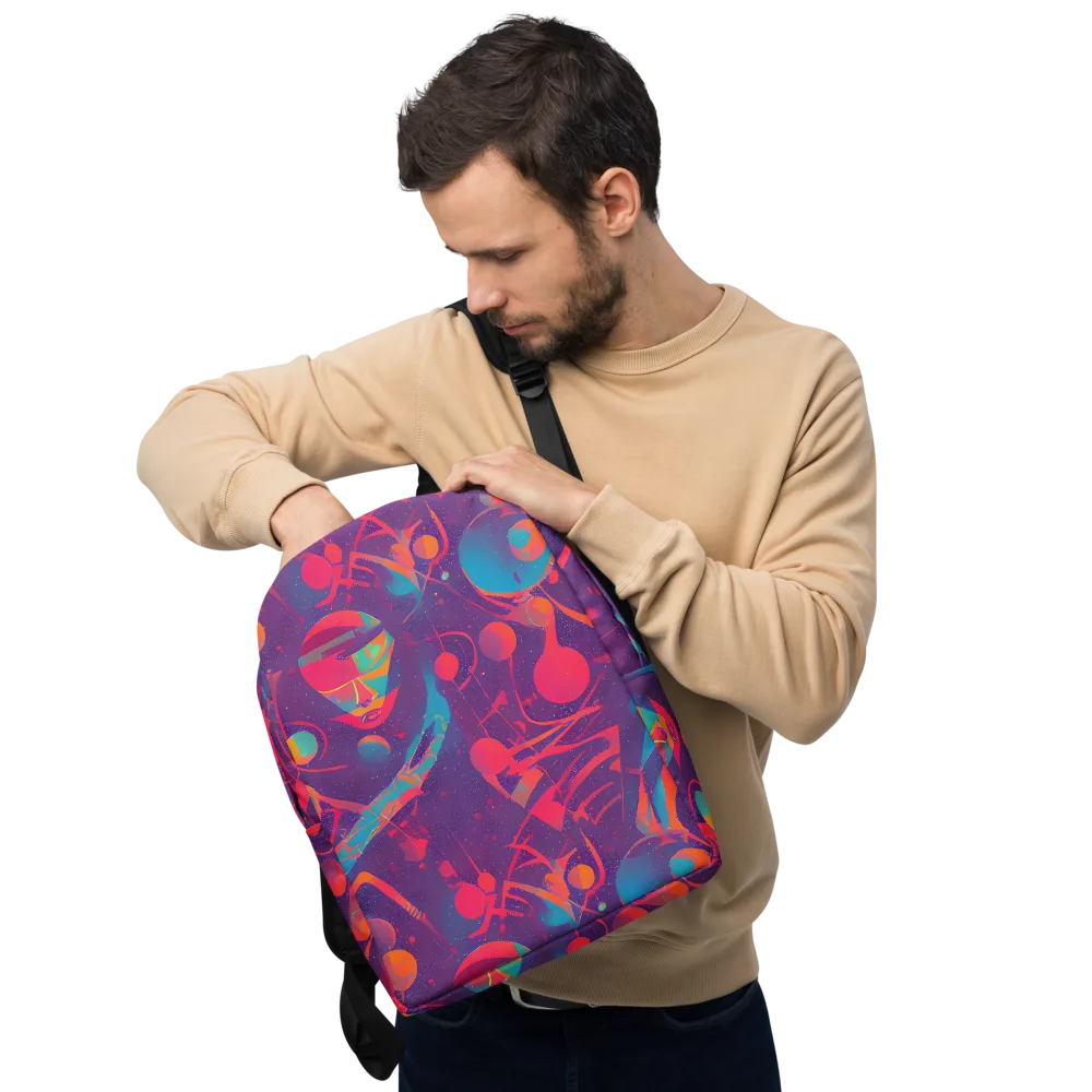 Spheric Rhapsody on Minimalist Backpack — Front