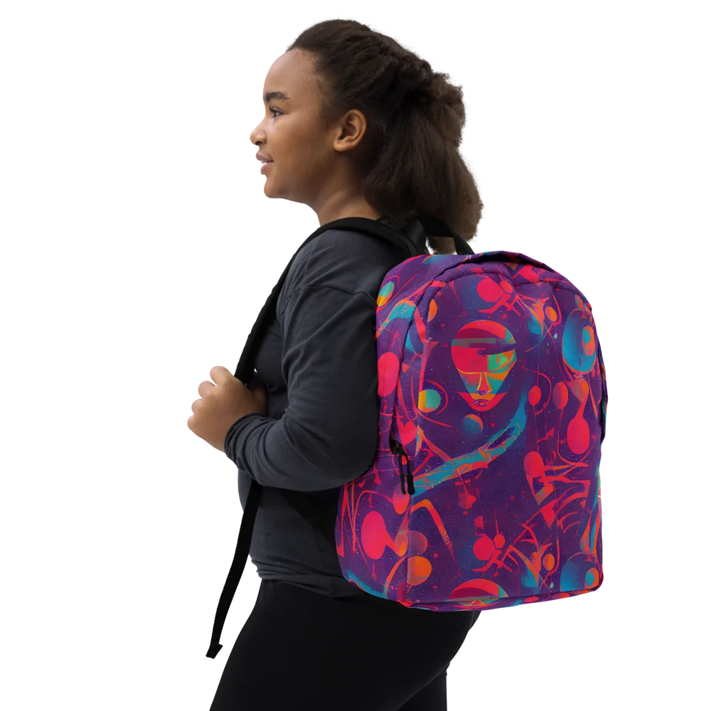 Spheric Rhapsody on Minimalist Backpack — Right Front