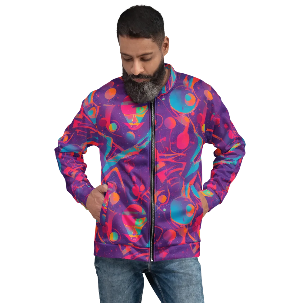 Spheric Rhapsody on Bomber Jacket — Front