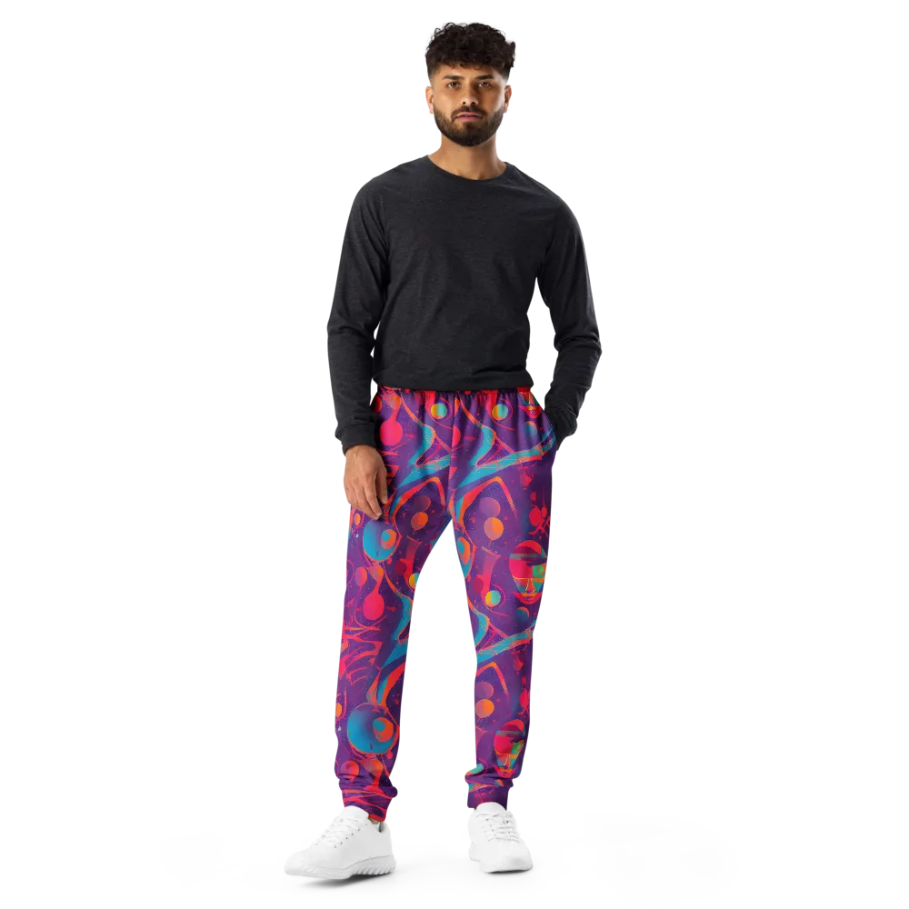 Spheric Rhapsody on Men's Joggers — Front