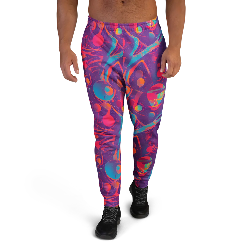 Spheric Rhapsody on Men's Joggers — Front