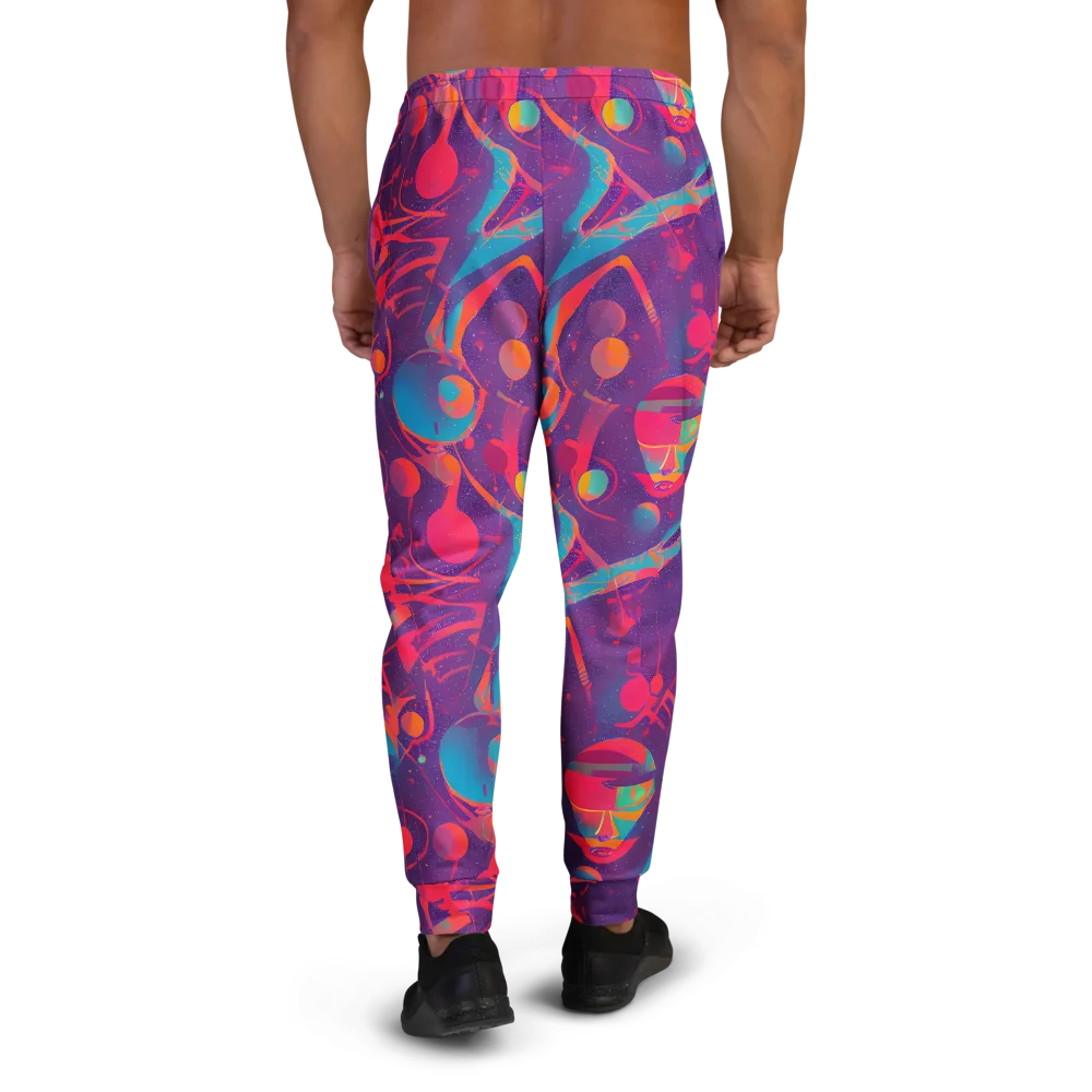 Spheric Rhapsody on Men's Joggers — Back