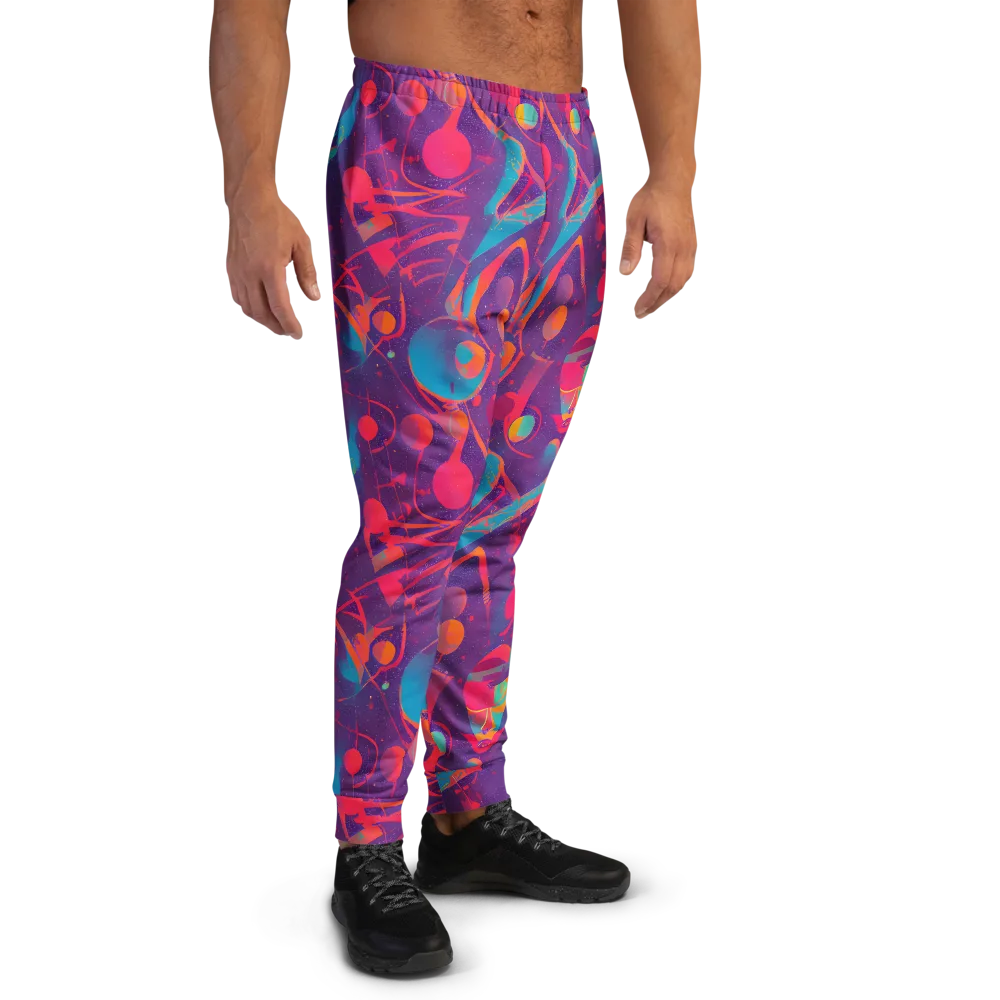 Spheric Rhapsody on Men's Joggers — Right