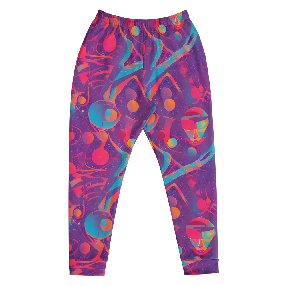 Spheric Rhapsody on Men's Joggers — Front