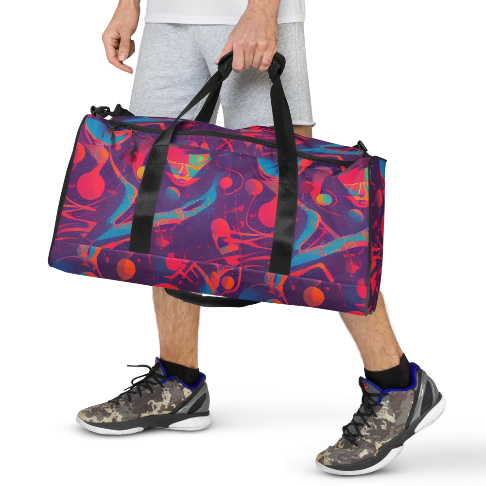 Spheric Rhapsody on Duffle Bag — Front