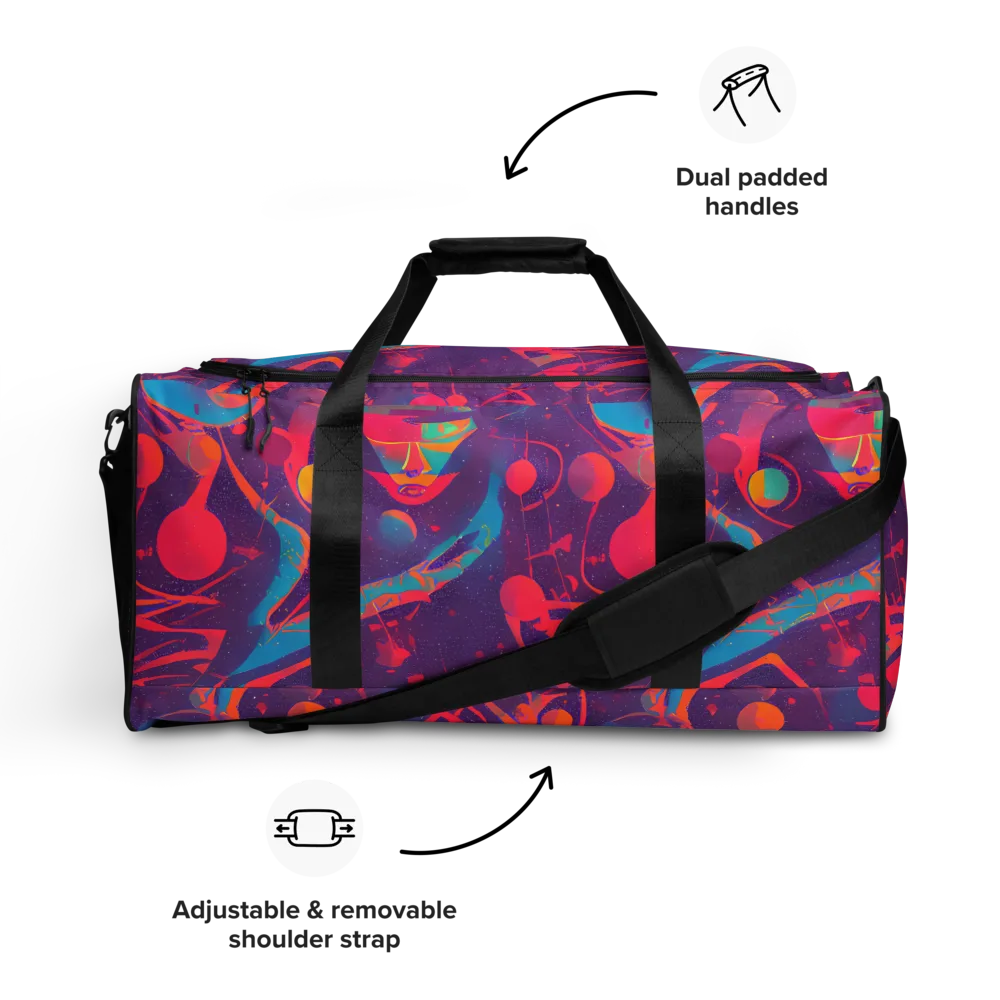 Spheric Rhapsody on Duffle Bag — Front