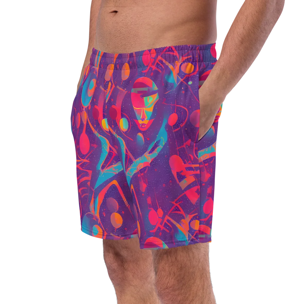 Spheric Rhapsody on Swim Trunks — Left Front