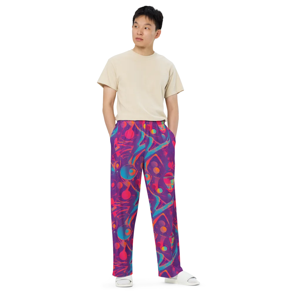 Spheric Rhapsody on Wide-Leg Pants — Front