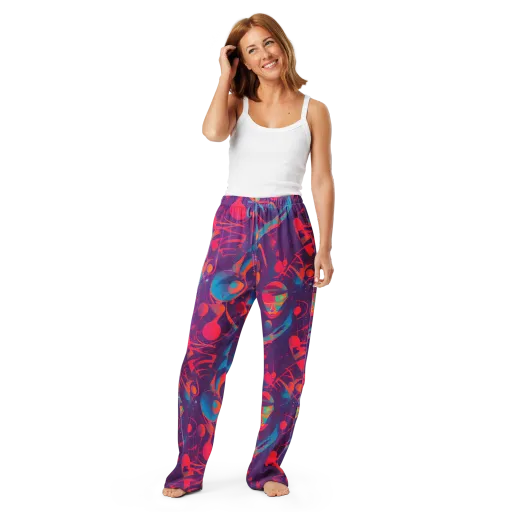 Spheric Rhapsody on a Women's Pajama Pants