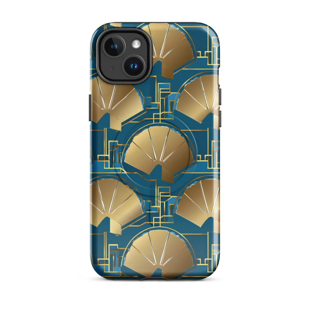 Art Deco Radiance on MagSafe Tough Case for iPhone® — Front
