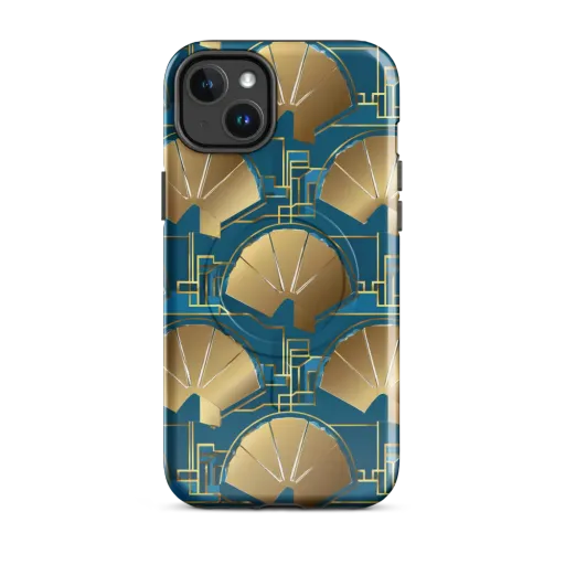 Art Deco Radiance on a MagSafe Tough Case for iPhone®