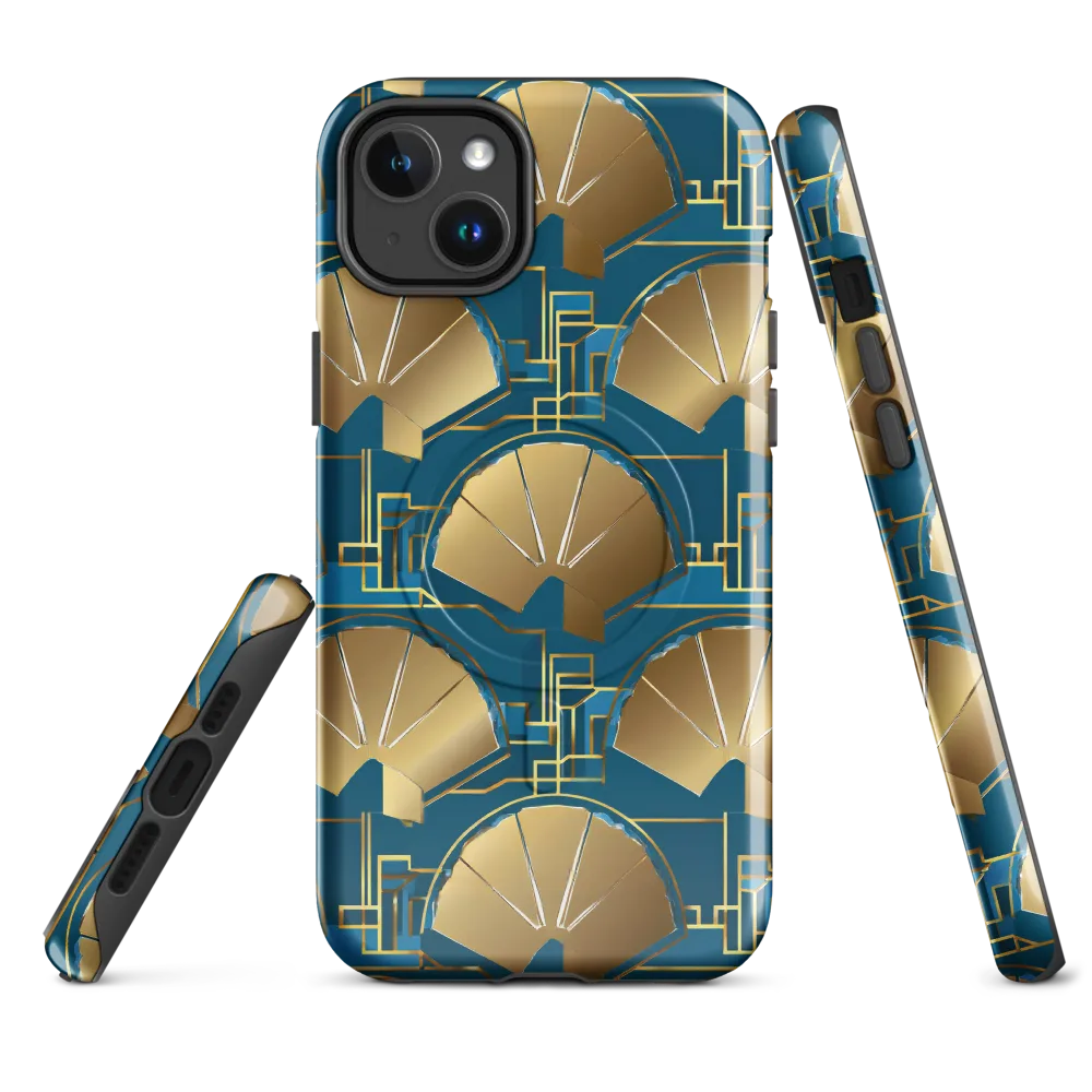 Art Deco Radiance on MagSafe Tough Case for iPhone® — Front