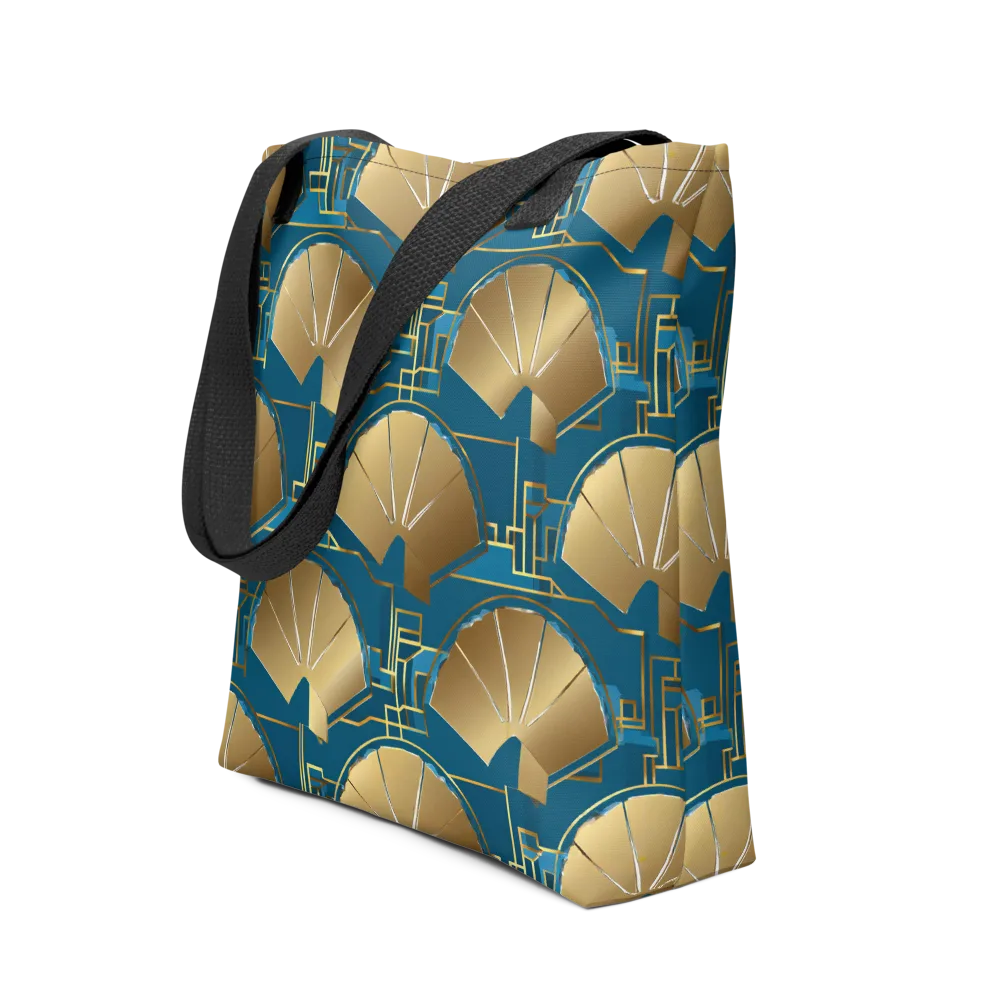 Art Deco Radiance on Tote Bag — Front
