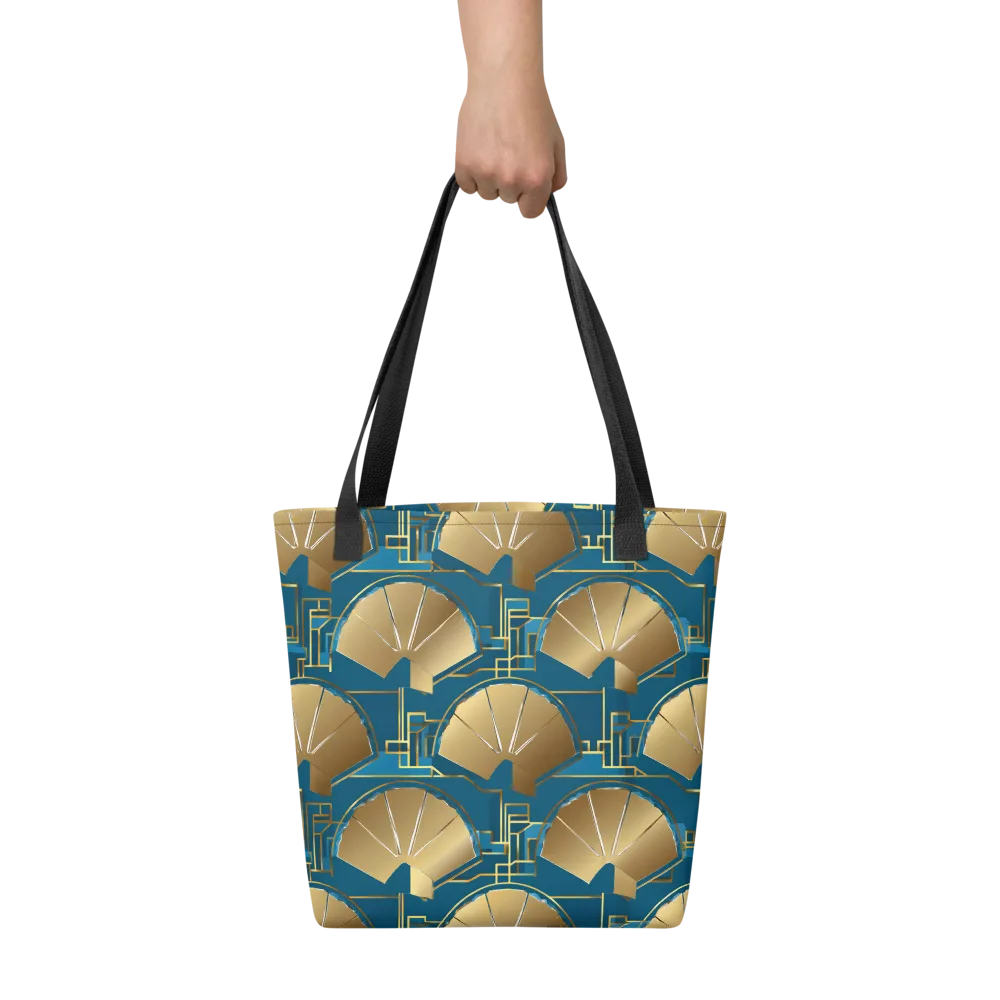 Art Deco Radiance on Tote Bag — Front