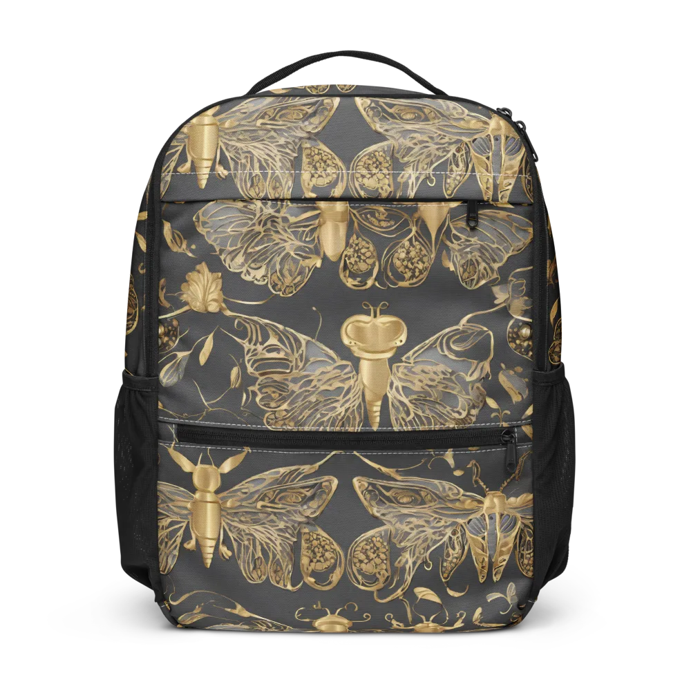 Gilded Entomology on Utility Backpack — Front