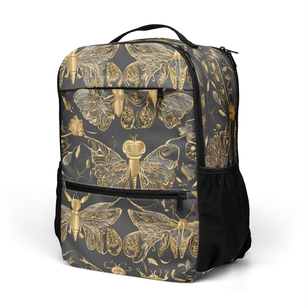 Gilded Entomology on Utility Backpack — Left Front