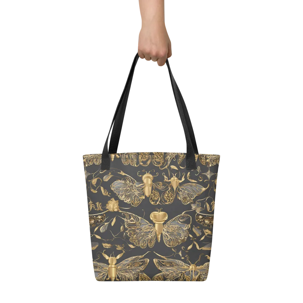 Gilded Entomology on Tote Bag — Front
