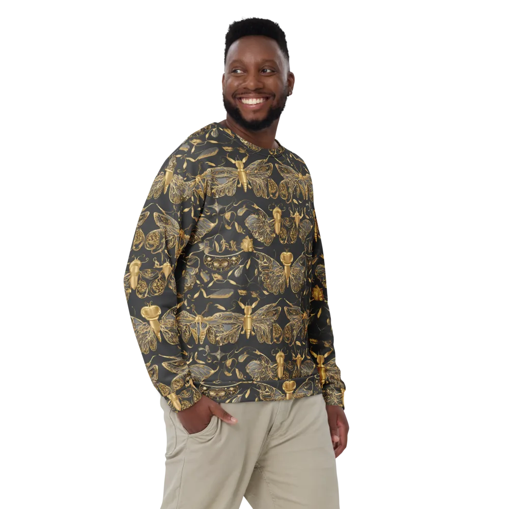 Gilded Entomology on Sweatshirt — Front