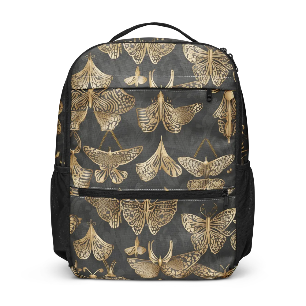 Gilded Moth Archive on Utility Backpack — Front